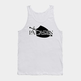 D&D Class graphics- PALADIN - Dungeons and Dragons Tank Top